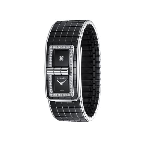 CODE COCO Watch Steel & Black Ceramic 